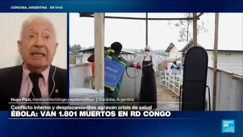 Hugo Pizzi: "Las condiciones sociales en Ituri agravan la crisis por el brote de Ébola"