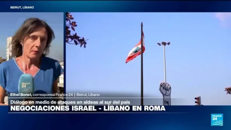 Informe desde Beirut: avanzan con lentitud los diálogos entre Israel y Líbano en Roma