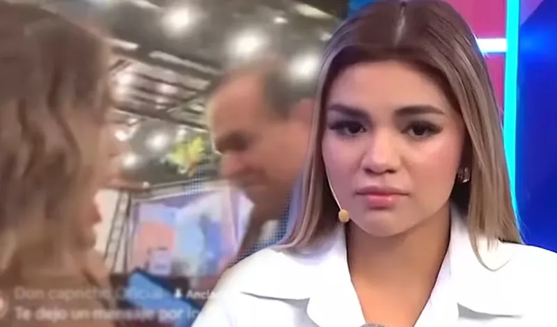 Exponen nuevo video donde Naldy Saldaña es incomodada por exdirector de La Bella Luz: la agarra de la mano sin su consentimiento