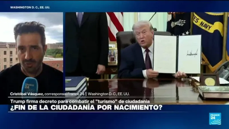 Informe desde Washington: Trump firma órdenes ejecutivas para restringir ciudadanía por nacimiento