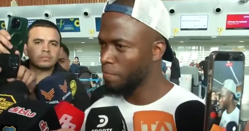 Enner Valencia, antes de viajar a Buenos Aires para sumarse a Boca: "Voy a dar todo de mí para lograr campeonatos"