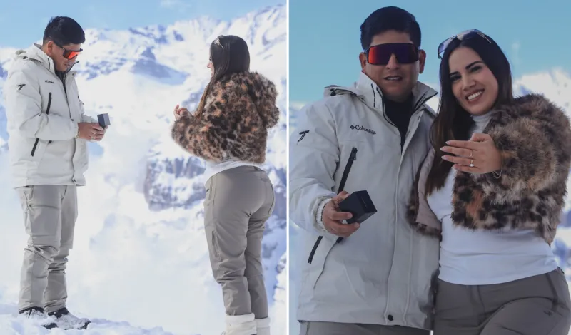Darinka Ramírez recibe romántica propuesta de matrimonio por el padre de su hija: "Entre nervios, lágrimas y muchísima felicidad"
