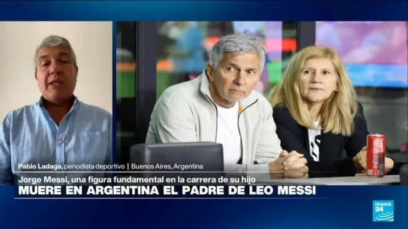 Pablo Ladaga: "Jorge Messi logró que su hijo Lionel fuera totalmente reconocido en Argentina"