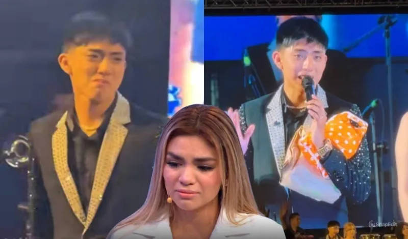 Óscar Junior rompe en llanto en pleno concierto de La Bella Luz en Tarapoto tras denuncia de Naldy Saldaña