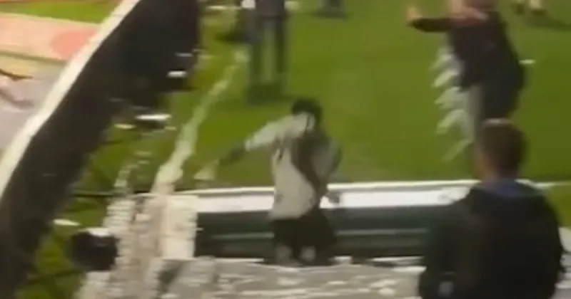 Quién es Jacy Maranhão, el futbolista brasileño que se cayó al foso del vestuario al festejar un gol anulado