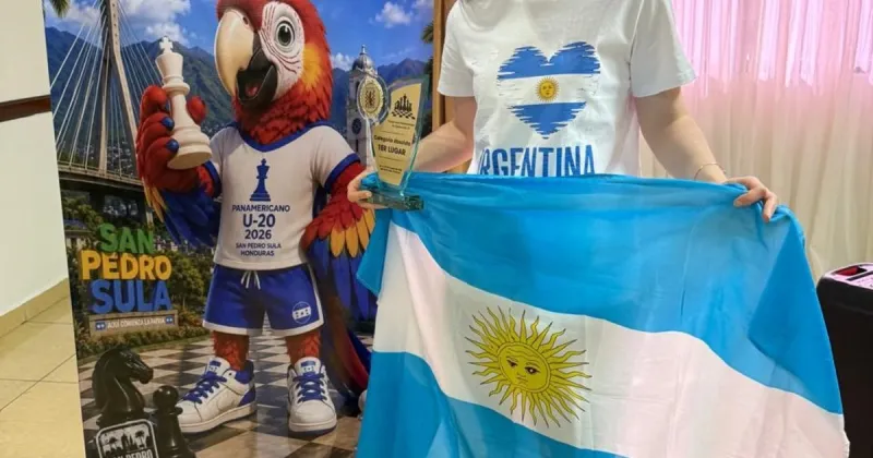 Candela Francisco Guecamburu, campeona panamericana Sub 20 entre 61 varones: "Tuve mucha valentía y fe al jugar"