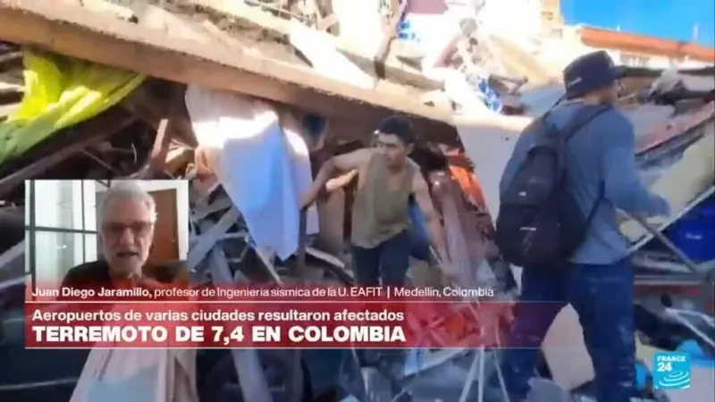 ¿Cómo actuar ante posibles réplicas del sismo de magnitud 7,4 que sacudió Colombia?