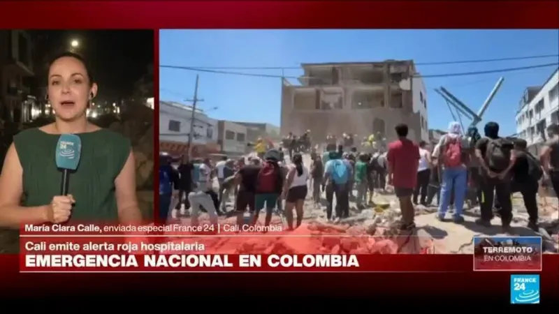 Informe desde Cali: Alcaldía declara alerta roja hospitalaria tras daños en siete hospitales