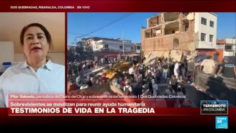 "El apartamento se movía de extremo a extremo": testimonio de una sobreviviente del terremoto