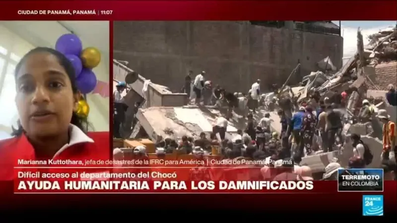 Mariana Kuttothara: "Las primeras 72 horas después de un terremoto son críticas"
