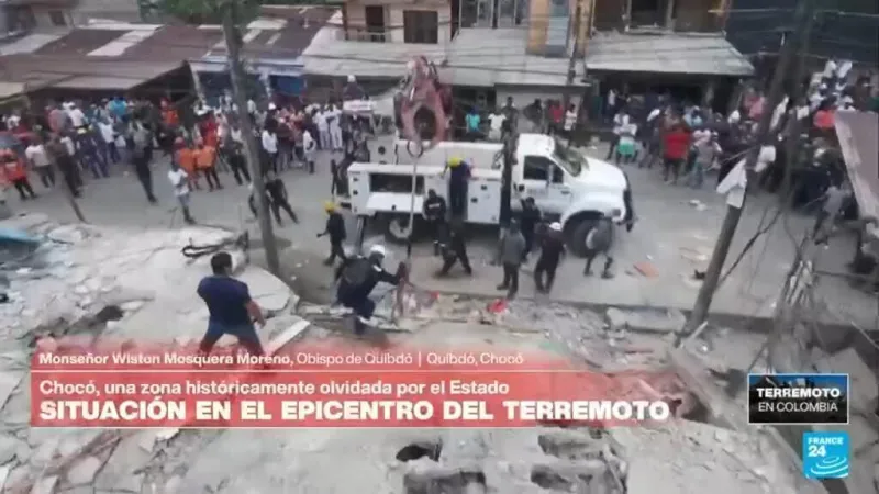 ¿Cuál es el panorama en el Chocó tras el devastador terremoto en Colombia?