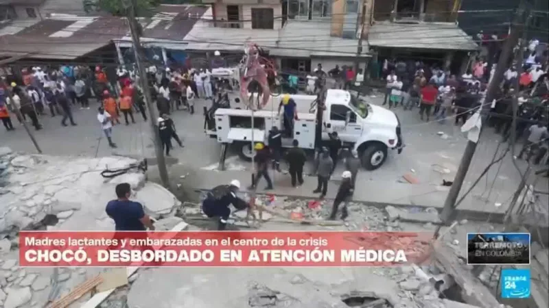 Ledy Mosquera: "Hemos atentido partos en los botes porque no alcanzamos a llegar a los hospitales"