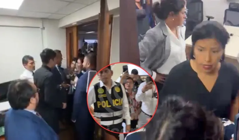 Ahora Nación y Fuerza Popular protagonizan disputa por oficinas en el Congreso: policía ingresó a las instalaciones