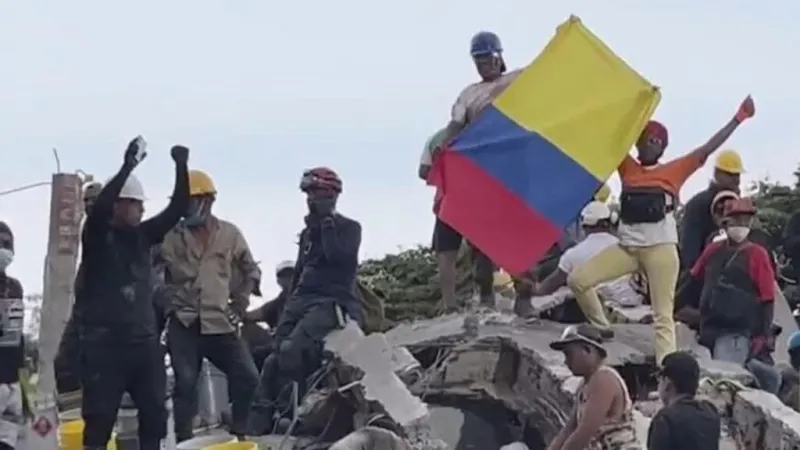 Ayuda humanitaria  internacional empieza a llegar a Colombia