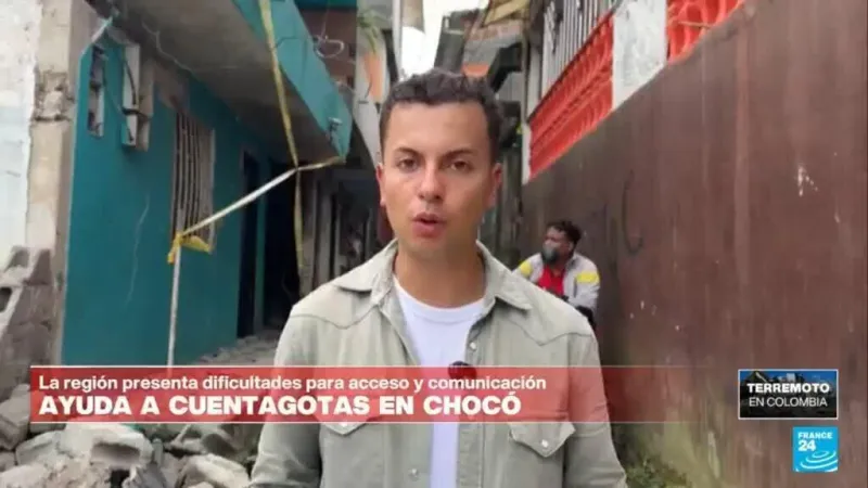 Informe desde Quibdó: miles de personas están en riesgo de perderlo todo tras terremoto de 7,4