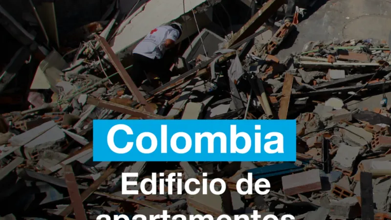 France 24 visita edificio de apartamentos colapsado en Pereira