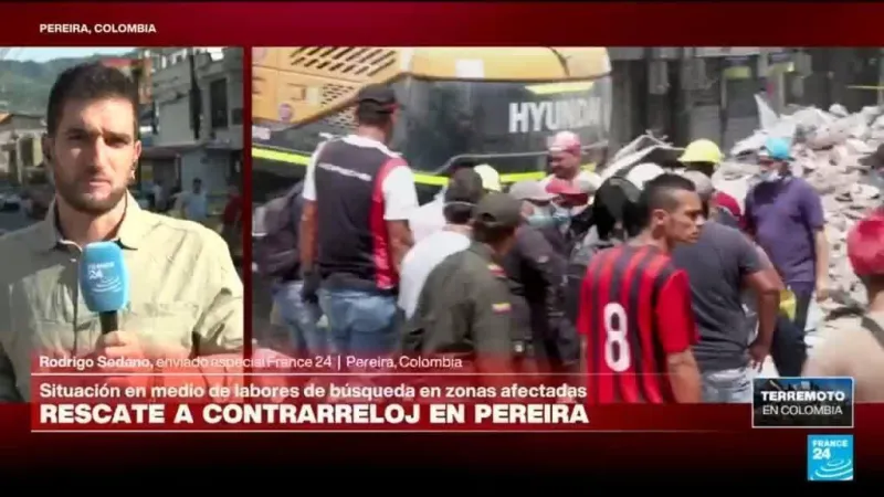 Informe desde Pereira: viviendas inhabitables mientras continúan las labores de búsqueda