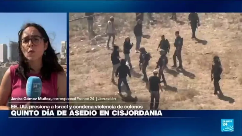 Israel desaloja a familias palestinas de Qusra, Cisjordania, para echar a colonos que los asediaban