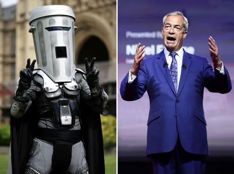 El ultra británico Nigel Farage revalida su escaño en Westminster con más votos que en 2024
