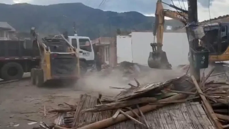 Terremoto en Colombia: San Francisco en ruinas, viviendas colapsadas y en riesgo de demolición