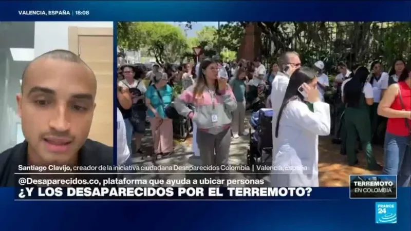 ¿Cómo funciona Desaparecidos.co? La plataforma que busca a miles tras el terremoto en Colombia