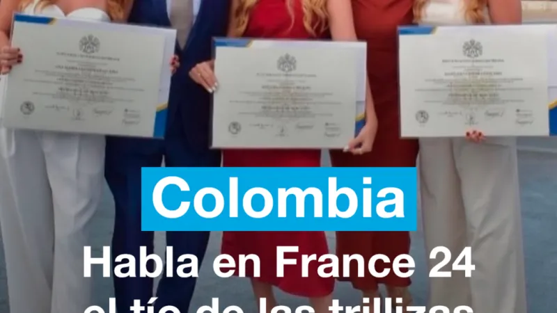 Terremoto en Colombia: habla en France 24 el tío de las hermanas Saavedra