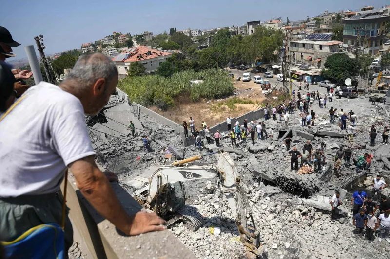 Ataques israelíes causan al menos nueve muertos en el sur del Líbano