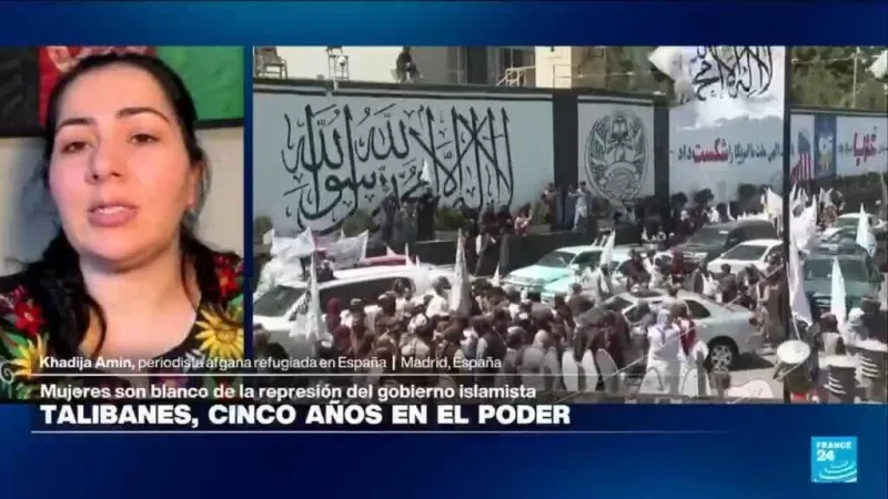 Khadja Amin: "Afganistán se ha convertido en una cárcel para las mujeres, han perdido sus derechos"