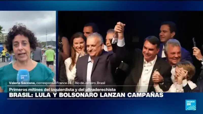 Desde Brasil: Lula y Bolsonaro empiezan oficialmente sus campañas por la Presidencia