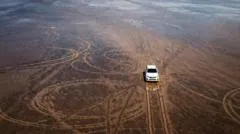 La indignación por el enorme daño ambiental que causó un hombre con su camioneta en un ecosistema único del norte de Argentina