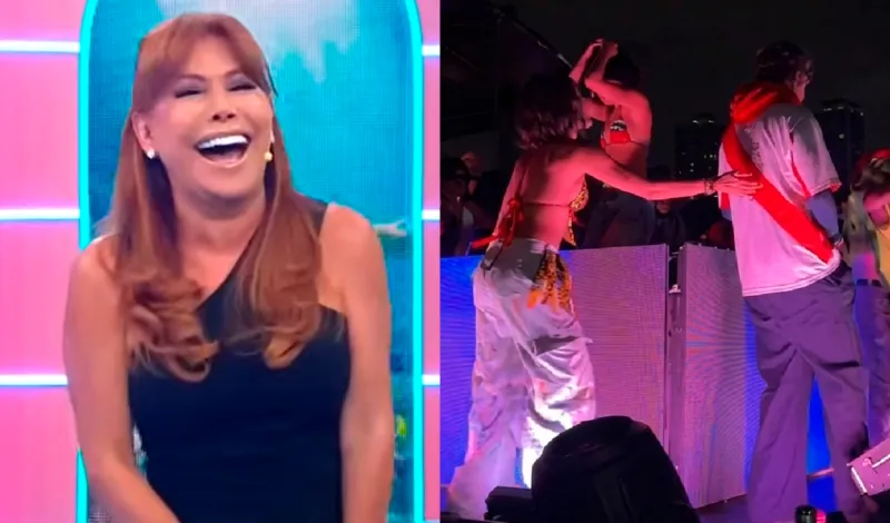 Magaly Medina se burla de Korina Rivadeneira por desplante de cantante de Rawayana en pleno concierto: “¡Qué roche!”