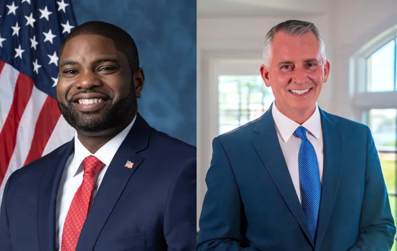 Donalds y Jolly ganan las primarias de Florida y se enfrentarán para suceder a DeSantis en noviembre