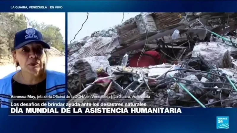 Vanessa May: "ya no hay un respeto por el trabajador humanitario, es objeto de graves ataques"