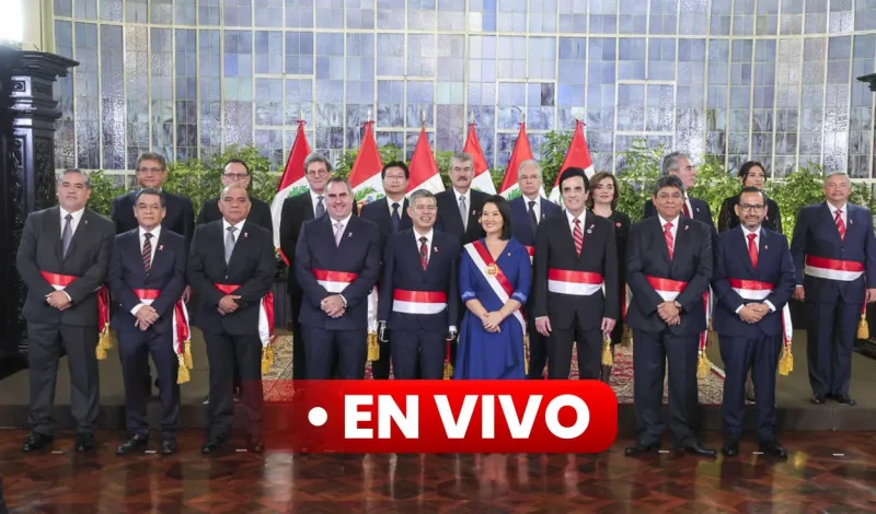 EN VIVO Luis Galarreta y sus ministros llegan al Congreso: primer ministro y gabinete ministerial expone su plan de Gobierno