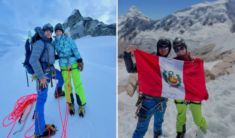 Querida conductora de TV lanza desgarradora despedida a su novio desaparecido en el Huascarán: “La montaña no quiso soltarte”