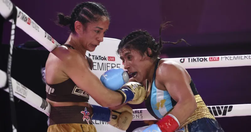 Boxeo: Amanda Serrano retuvo sus títulos ante Lucrecia Manzur, que cayó por puntos y dejó una gran impresión