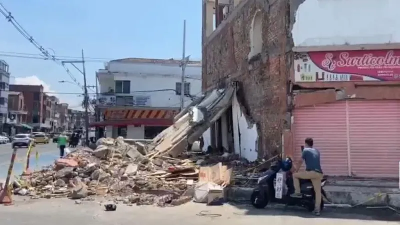 Colombia piensa en la reconstrucción después del terremoto de 7,4
