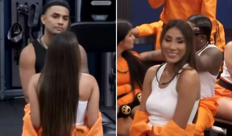 Youna hace desplante a Samahara Lobatón en vivo y se niega a besarla en 'La Prisión de Destino': "Otra persona me parece interesante"