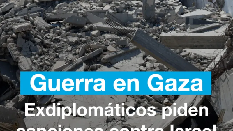 Exdiplomáticos piden sanciones contra Israel por acciones en los territorios palestinos