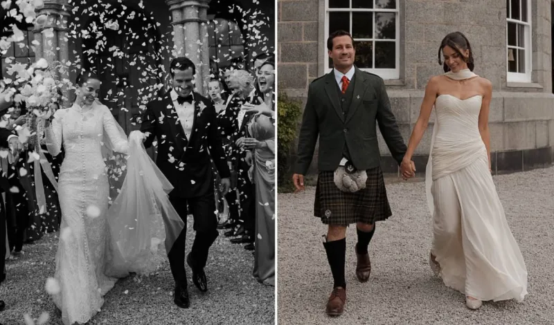 Influencer Carolina Braedt celebra boda de ensueño en un castillo de Escocia con el empresario Javier Millership