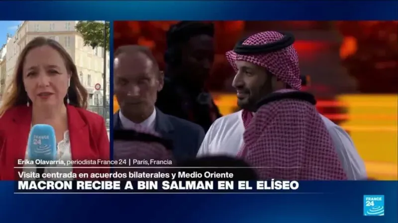 Informe desde París: Emmanuel Macron se reúne con el príncipe heredero de Arabia Saudita