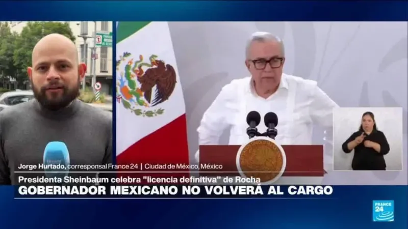 Sheinbaum reacciona al caso de Rubén Rocha, el gobernador de Sinaloa acusado por EE. UU.