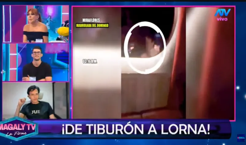 Alonso Grimaldo sorprende a Magaly Medina al revelarle si se besó con Carla Campos Salazar durante ampay: “Tenemos mucha confianza”