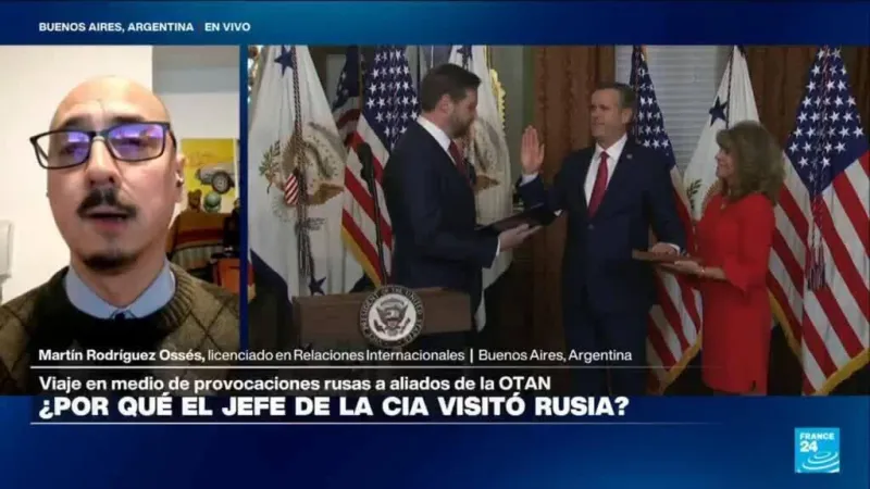 ¿Qué motivó la visita de John Ratcliffe, jefe de la CIA, a Moscú?