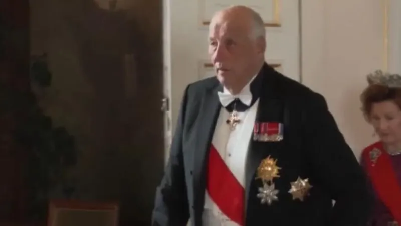 El rey Harald V de Noruega permanece grave tras una infección sanguínea