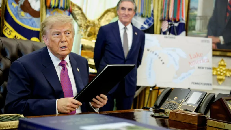 ¿Nuevas fronteras de un plumazo?: Trump ordena renombrar el lago Ontario como "lago América" ante disputa con Canadá