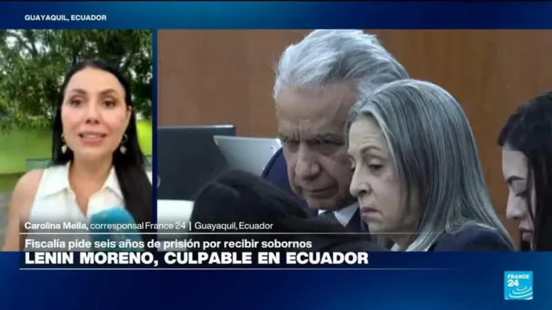 Informe desde Guayaquil: Lenin Moreno, culpable de recibir sobornos