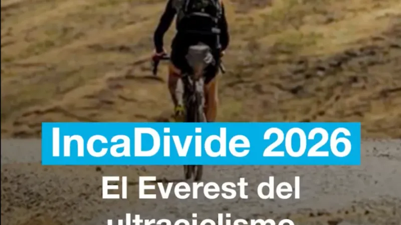 Deportistas atraviesan el "Everest" del ultraciclismo en el IncaDivide 2026