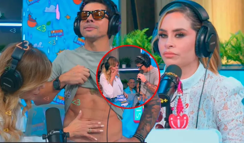 Gisela Valcárcel deja en shock al intentar besar los abdominales de Mario Hart y Ethel Pozo la encara: "¡No es necesario!"