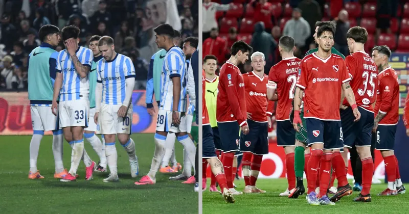 Independiente y Racing, una calle los separa, los une el espanto: entrenadores cuestionados, dirigencias en la mira y cada vez más lejos del lugar de "tercer grande"
